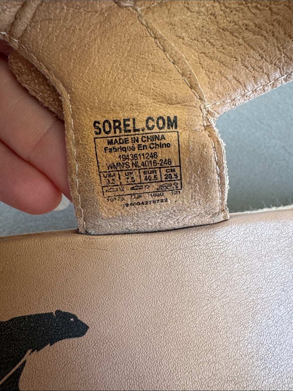 Sorel Tan Platform Espadrille Sandals - Picture 5 of 5